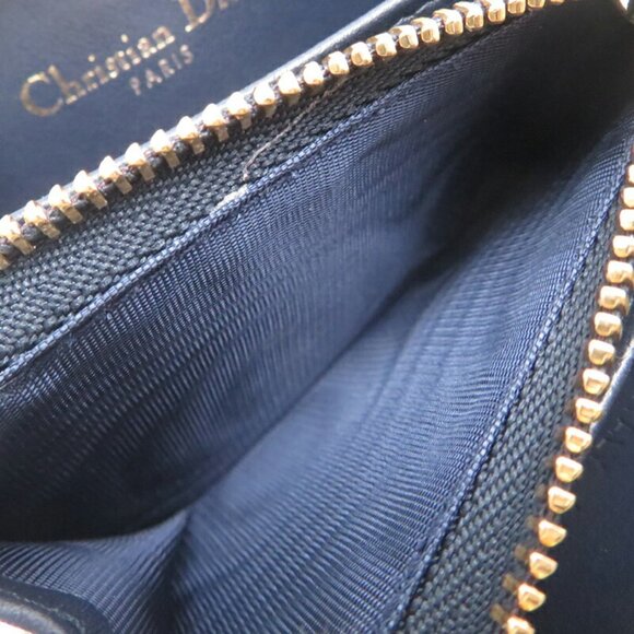 DIOR Black Leather Wallet - Picture 7 of 10